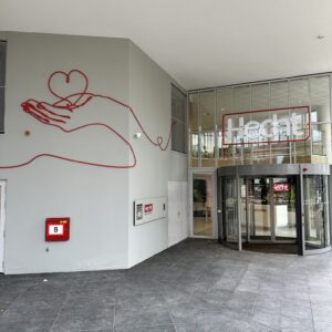 Ingang locatie Leiden